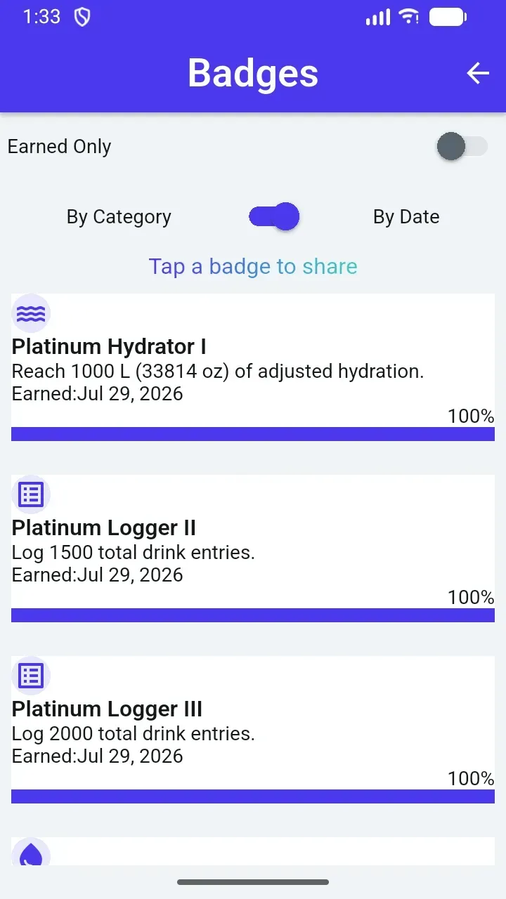 Badges